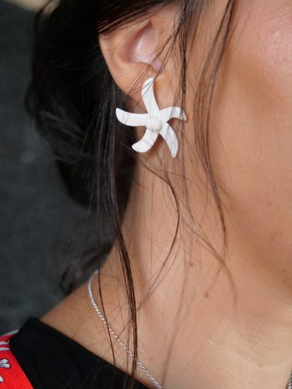 Boucles d'oreilles "Cœur de fleur"