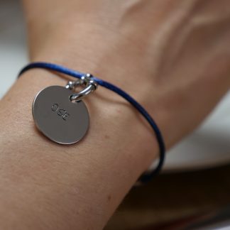 Bracelet avec message personnalisé