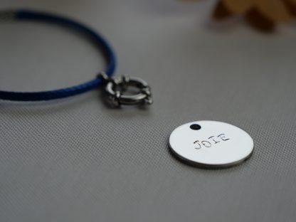 Bracelet avec message personnalisé