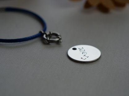 Bracelet avec message personnalisé